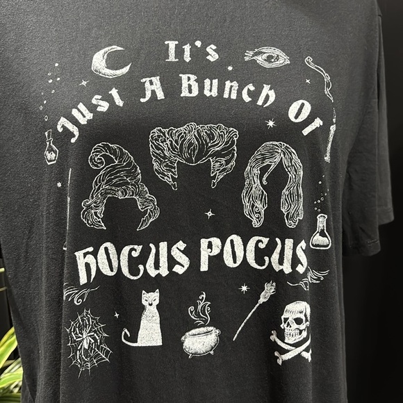 Maurices Tops - Maurice’s It’s Just A Bunch Of Hocus Pocus, stretch cotton short sleeve crewneck